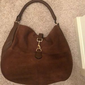 H&M brown satchel bag